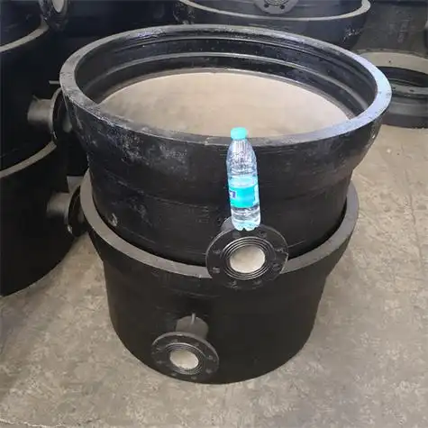 淮安球墨铸铁焊接双法兰管件优选品质厂家