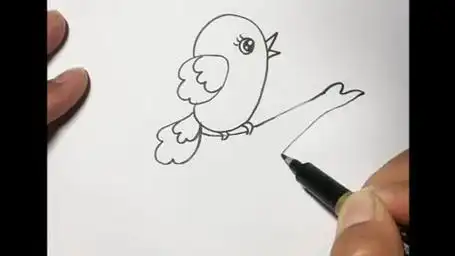 小鸟简笔画