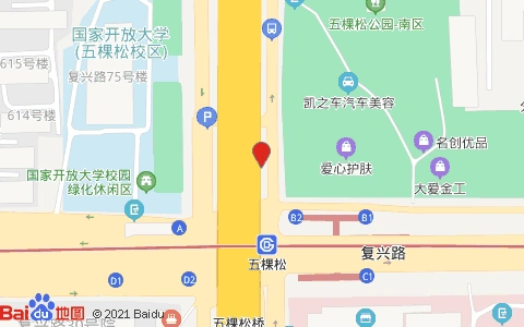 神州租车(北京五棵松店)电子地图