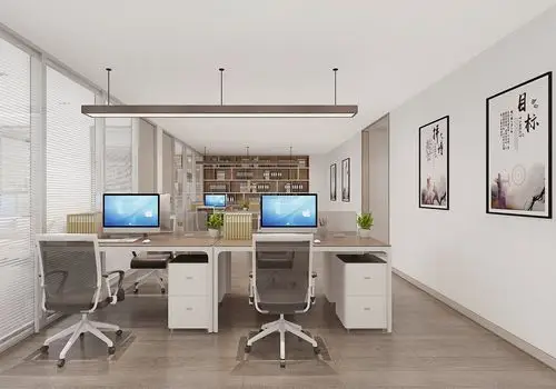 南宁简约风格办公室办公区装修效果图