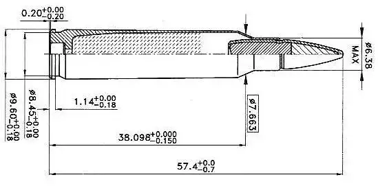 模具工永远不寂寞,几张子弹图纸,抽空车一个试试!