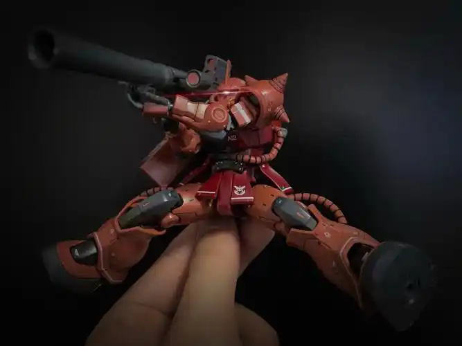 hg gto 夏亚扎古 红色彗星