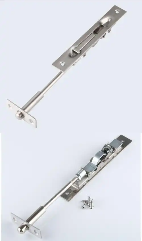 304不锈钢插销防火门防盗门不锈钢天地子母门暗藏插销内嵌式插销_不