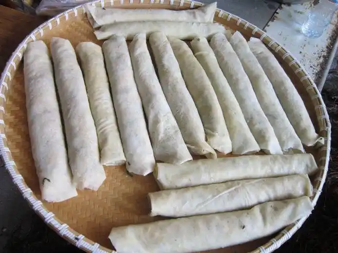 天台特色小吃饺饼筒你吃过吗