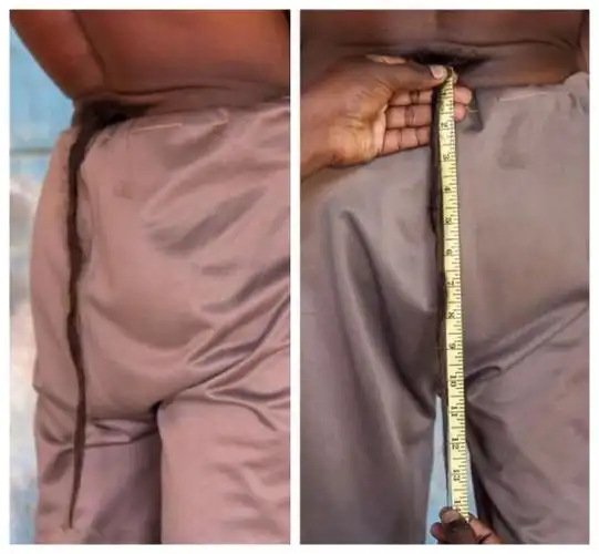 印男子長37釐米尾巴 被當地人奉爲"猴神"(圖)