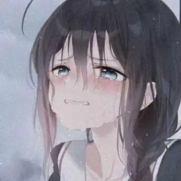 伤感动漫图片女头像高清好看的女生头像丧系伤感动漫图片