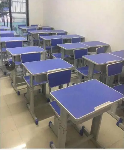 课桌椅 固定式课桌椅 升降款式课桌椅 多层板课桌椅 厂家直销