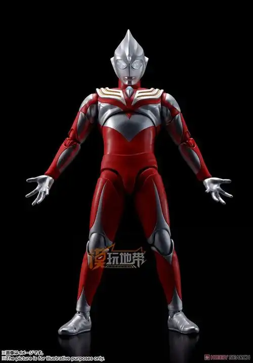 现货万代shf真骨迪迦奥特曼强力型力量力量型型态成品手办