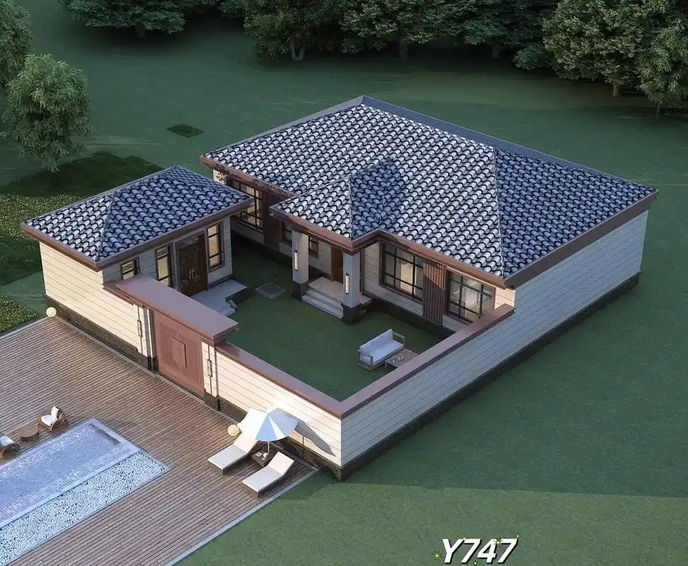 六款带配房的一层农村自建房分享