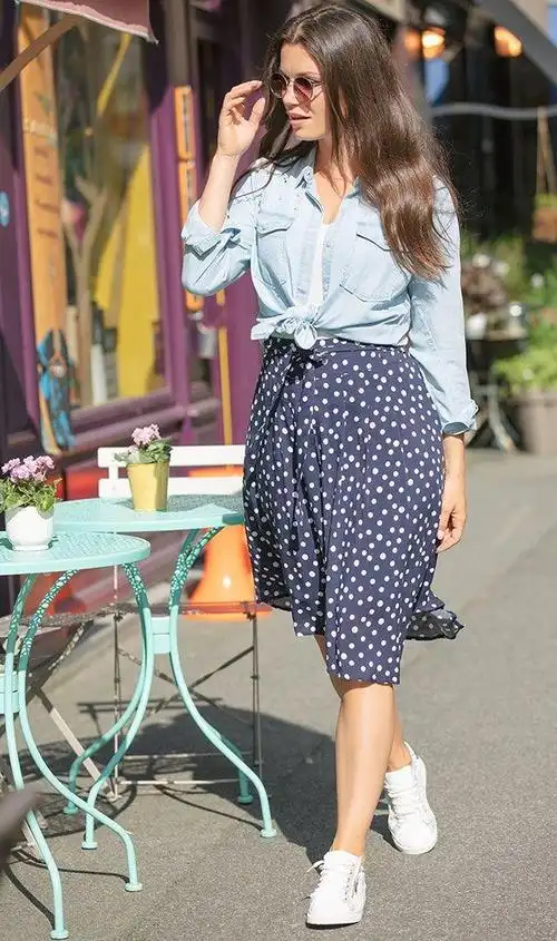 腿粗身材矮不敢穿裙子注重这些搭配细节美翻整个夏日