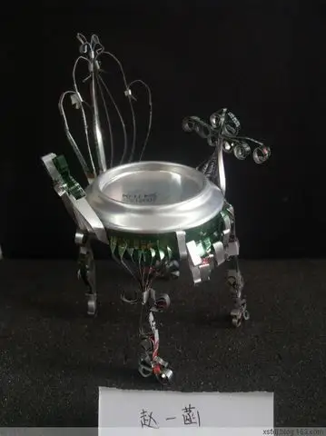 2008-2009五年级 易拉罐小椅子