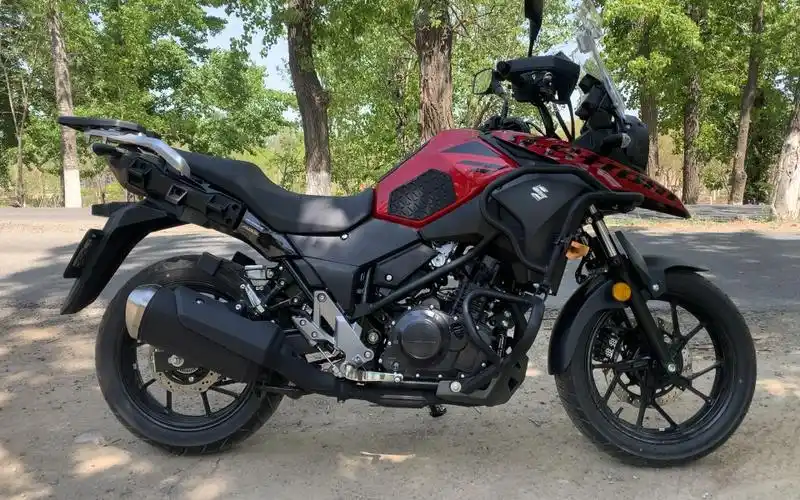 dl250不带三箱更灵活,帅气