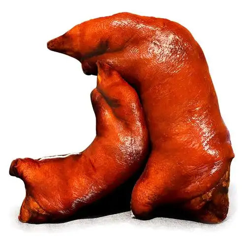 仿真猪蹄抱枕猪脚咸猪手玩偶抖音玩具毛绒公仔娃娃可爱睡觉抱女孩