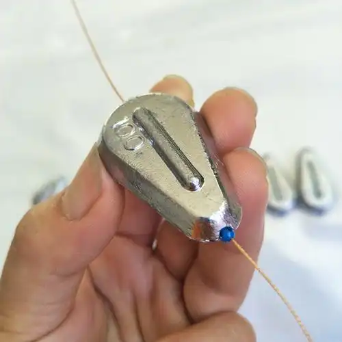 甲鱼枪铅坨塑心心铅坠定位准不伤扁心扁通心铅铅坠