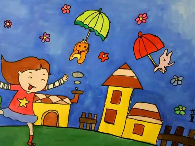 小新画廊宝宝班的画,童真童趣,越看越有意思,看看有你家宝贝的吗?