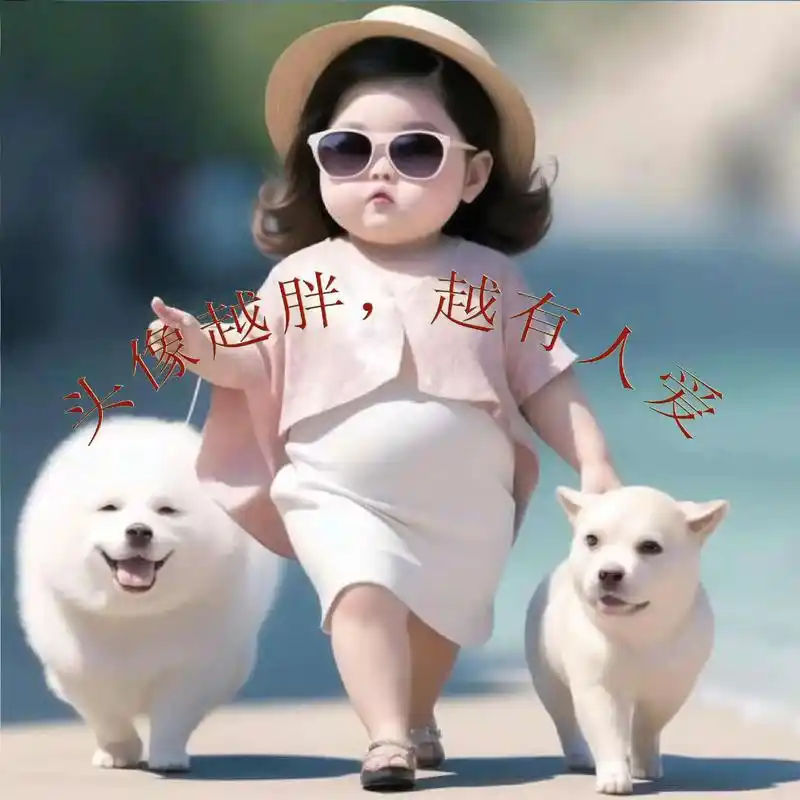 胖女孩头像,可爱女孩头像.#适合女生的头 - 抖音