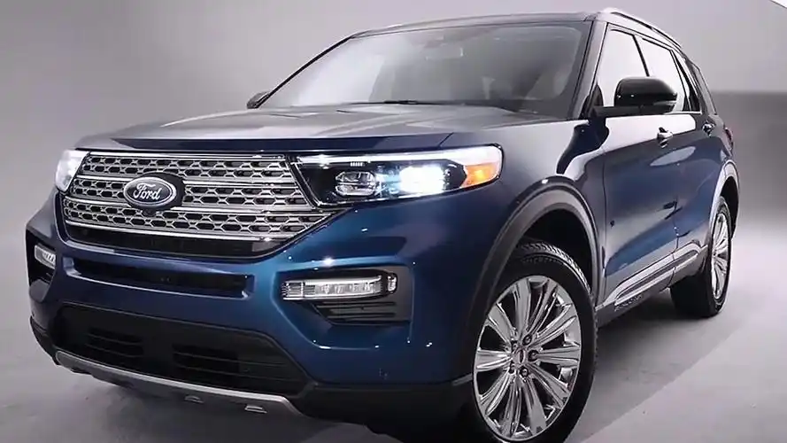 2020款福特探险者st不同颜色版本车型实拍