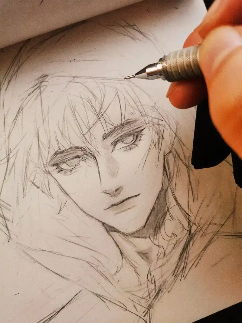 张起灵 #盗墓笔记 #手绘 #绘画  - 抖音