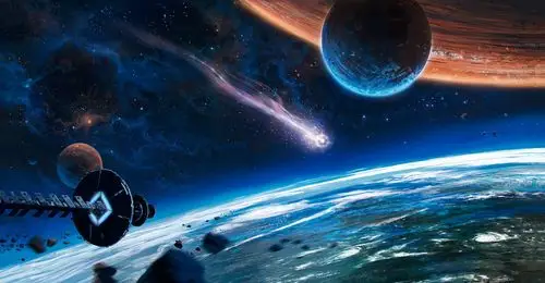 艺术设计幻想艺术未来交通工具宇宙飞船飞船fantasyartfuturistic