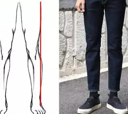 o型腿的男生该穿什么样的裤子才能看起来很直-莱克伊登西服定制