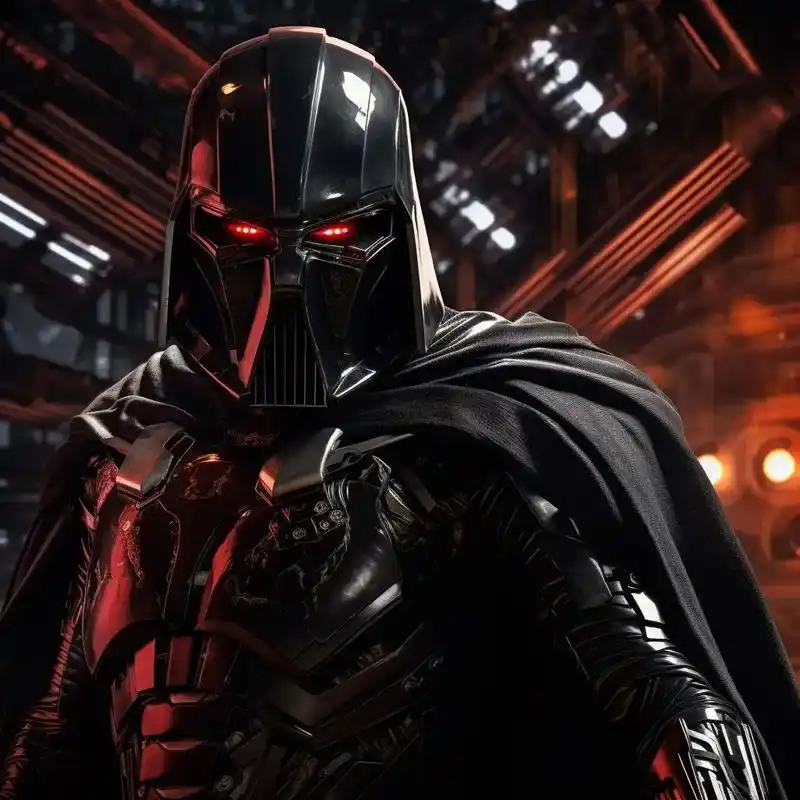 对于一件星球大战黑武士风格的钢 - 抖音