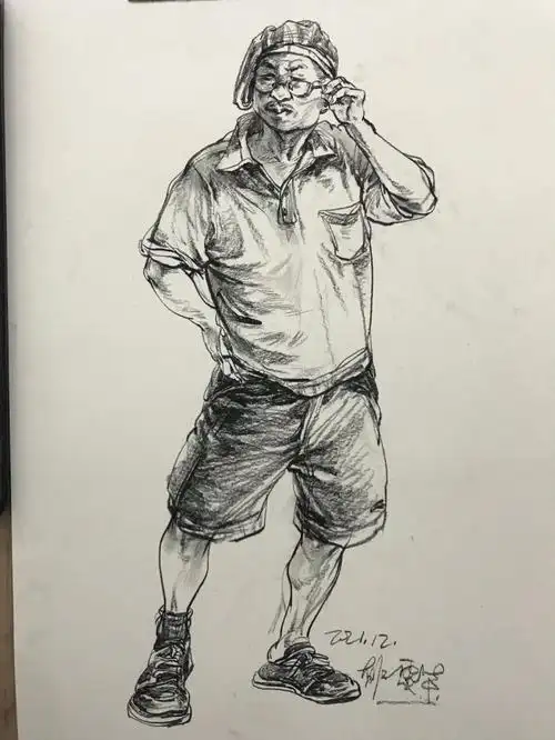 速写单人周总结合集