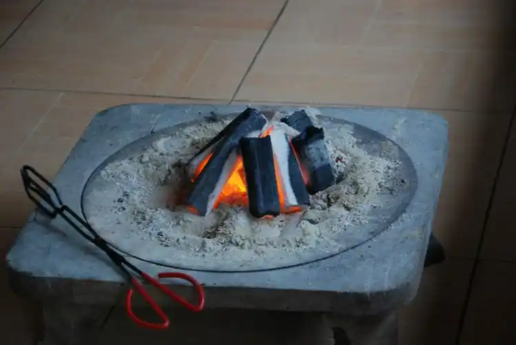 (原创) 火盆取暖