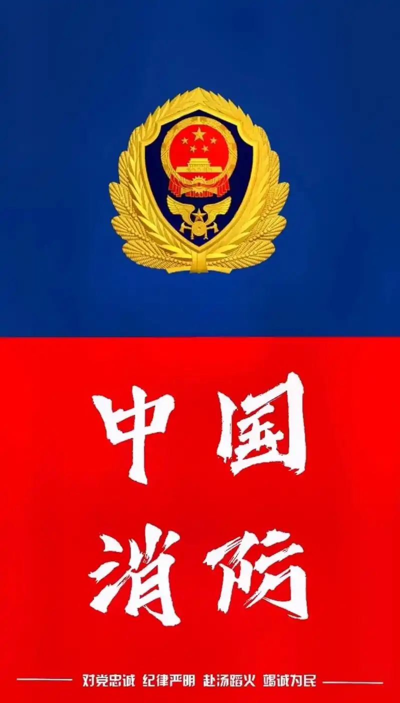 中国消防救援手机版壁纸 - 抖音