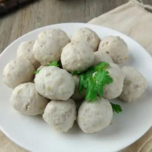 整箱百洋猪肉脆骨丸猪肉丸火锅丸子关东麻辣烫肉丸