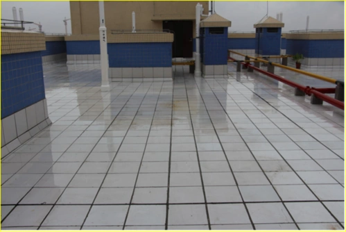 泛水屋面砖插贴