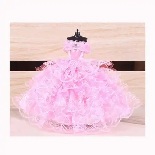 芭比娃娃衣服30厘米芭比娃娃换装衣服古装裙子半包礼服女孩过家家娃娃