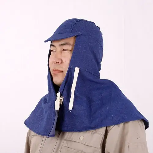 [67291] 劳动布风帽