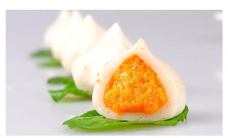 唐人基 蟹黄包180g*3袋 蟹子包 冷冻丸子 鱼丸 豆捞火锅食材【图片