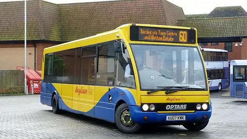 bus routes: anglianbus 60