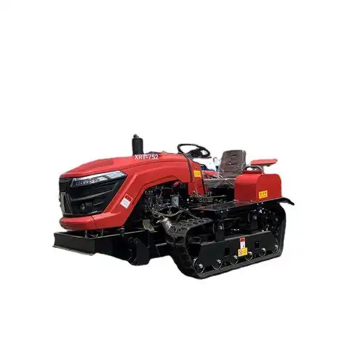 履带旋耕机乘坐式田园管理耕地机 农作物种植施肥履带式旋耕机 50马力