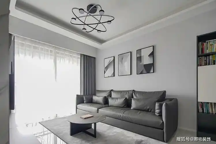 深圳联建·君钰府,78㎡的轻奢黑白灰【实景作品】