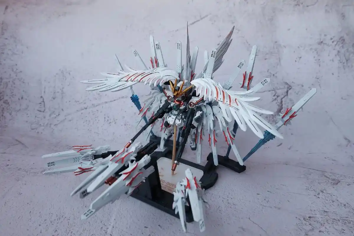 万代高达摆件 fw converge fw白雪姬 成品一 - 抖音