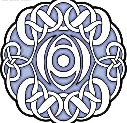 2008欧式古典矢量花纹eps ai图片