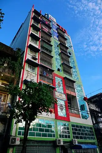 缅甸仰光唐人街