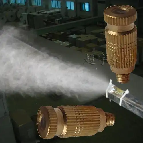 为什么细水雾喷头测试成这个效果?请高手技术指点,谢谢!qq1796064427