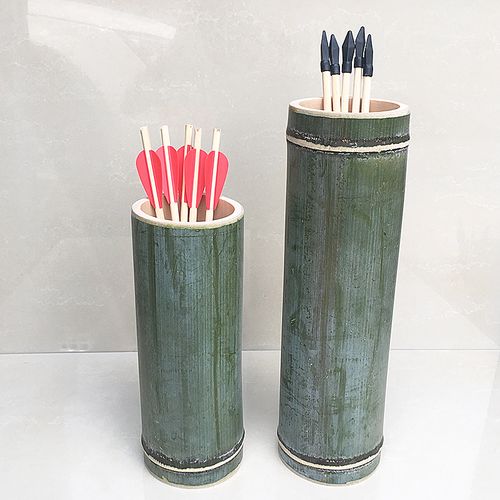 投壶游戏道具仿古幼儿园儿童成人天然天然竹竹筒飞镖