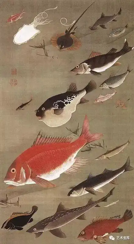 西方艺术史:日本江户时期写实画家 伊藤若冲