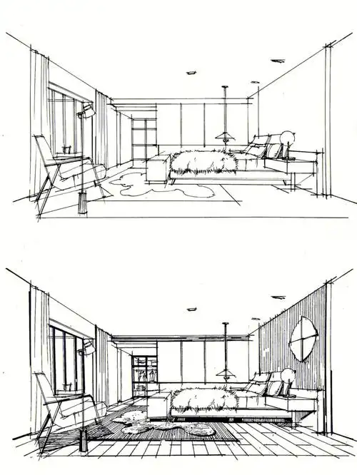 室内手绘效果图
