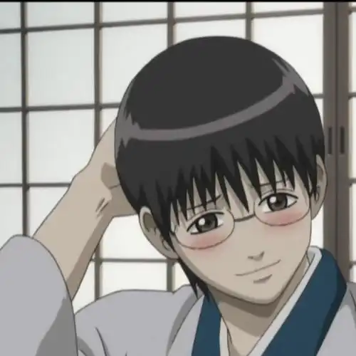 银魂志村新八自截头像