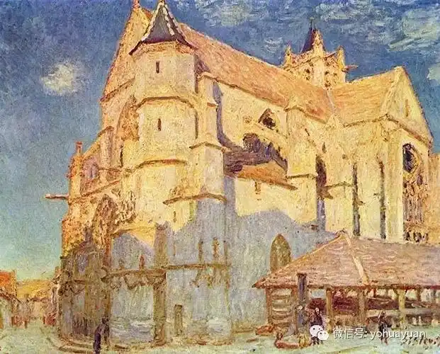 油画风景大师西斯莱画作分析