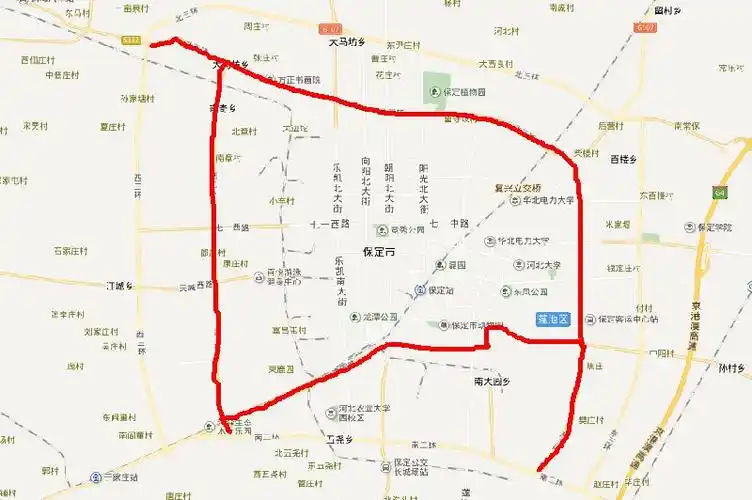 2019保定星期一限什么号哪些路段限行