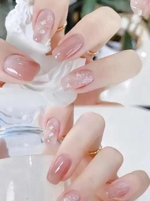 一眼心动的中长款美甲|中长款美甲