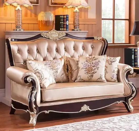 欧式真皮沙发效果图-保驾护航装修网