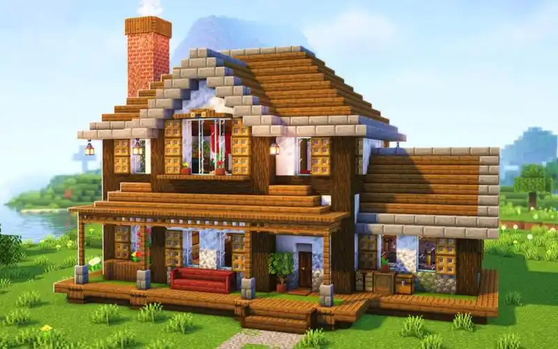 《我的世界》|如何建造农舍|教程