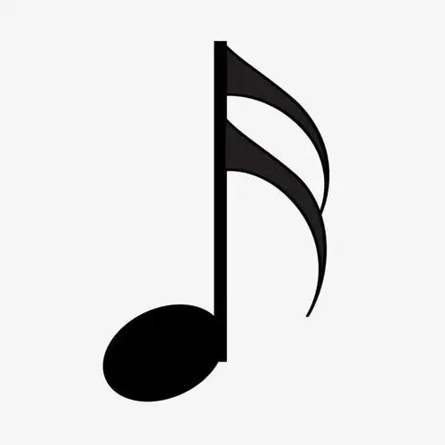 金色音符元素卡通黄色音乐符号图片星星音符气球卡通漂浮元素彩色音符